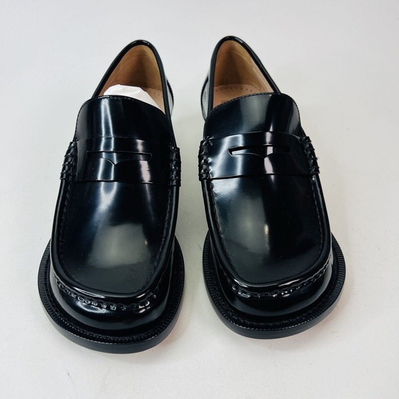 Loewe Black Patent Leather Loafers - Picture 3 of 14